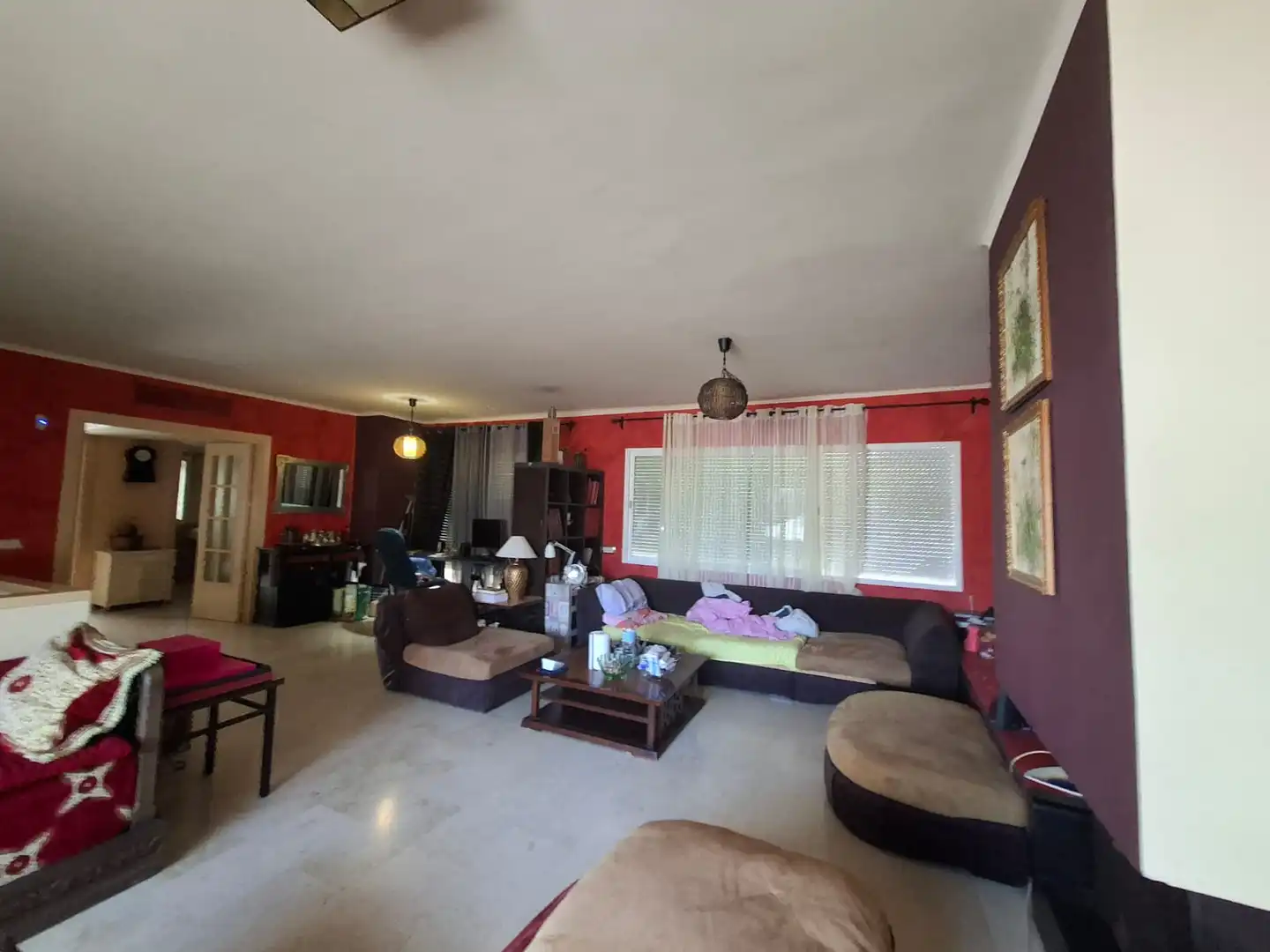 Sala d'estar de Dúplex en venda en Marbella amb Aire condicionat, Calefacció i Jardí privat