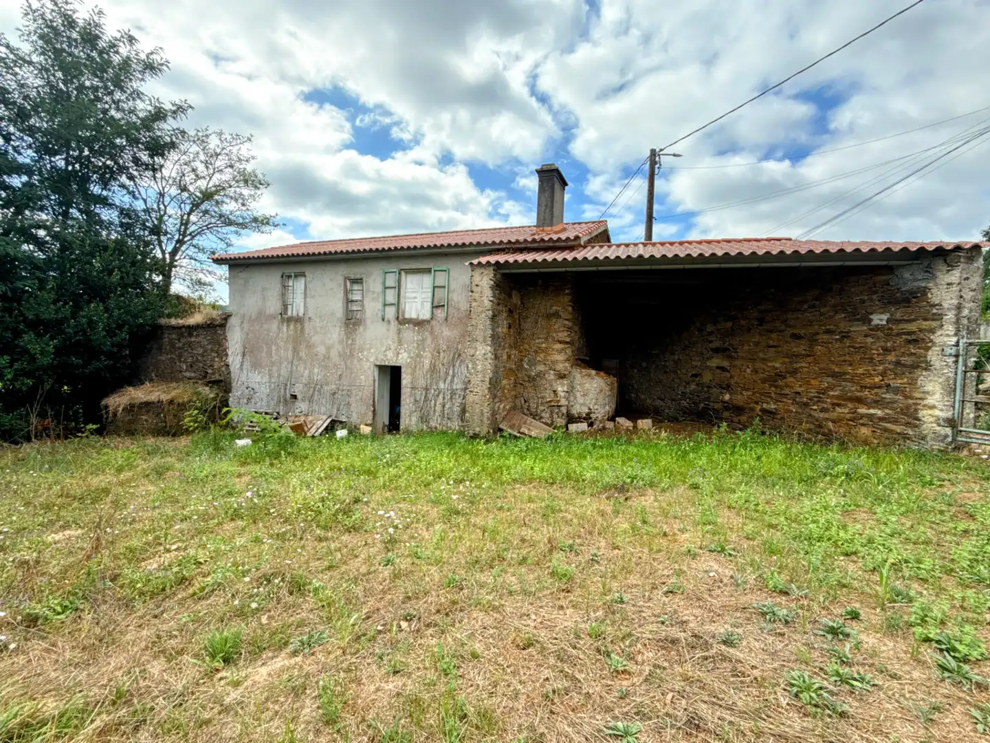 Exterior view of Houses for sale in Coristanco  with Private garden