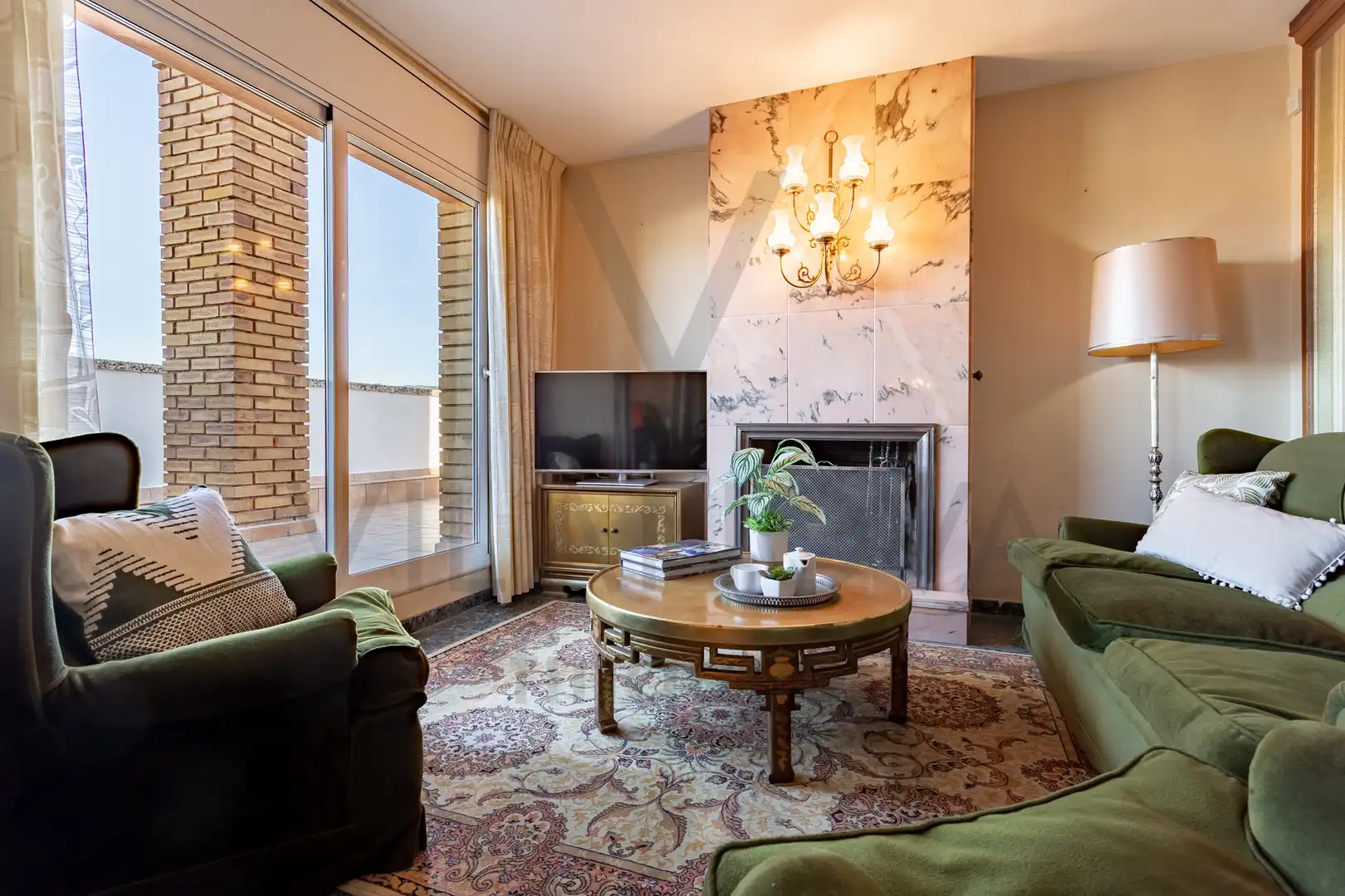 Sala de estar de Ático en venta en Reus con Aire acondicionado, Calefacción y Terraza