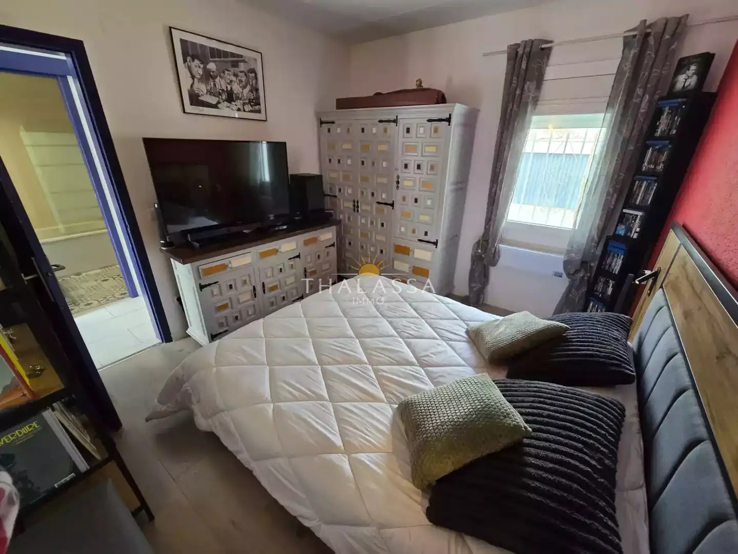 Bedroom of Houses for sale in Empuriabrava  with Air Conditioner, Swimming Pool and Furnished