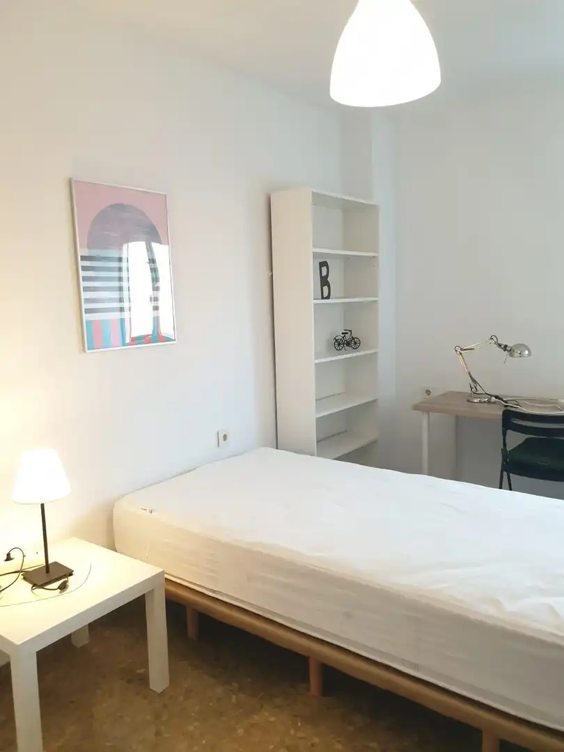 Dormitori de Pis per a compartir en Málaga amb Aire condicionat, Parquet i Terrassa