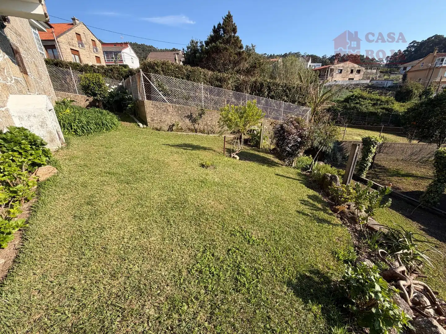 Jardín de Casa o chalet en venta en Bueu con Calefacción, Parquet y Terraza
