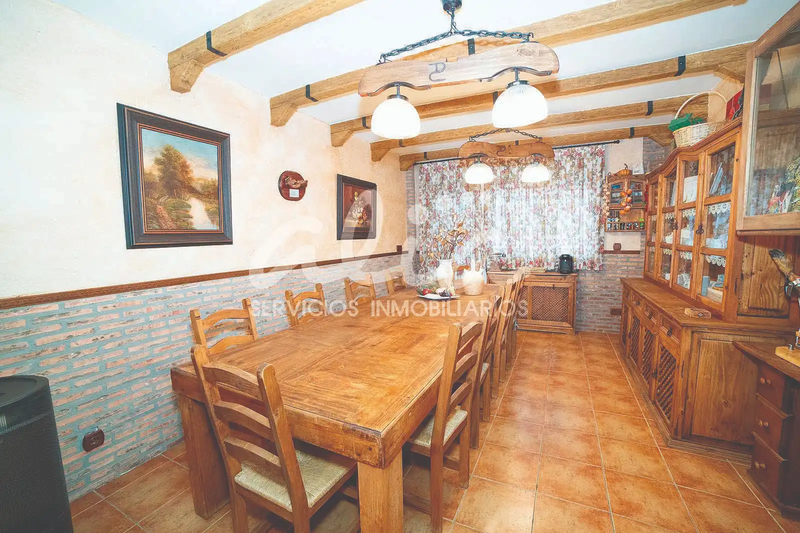 Dining room of Detached homes for sale in Pinto  with Air Conditioner, Heating and Terrace