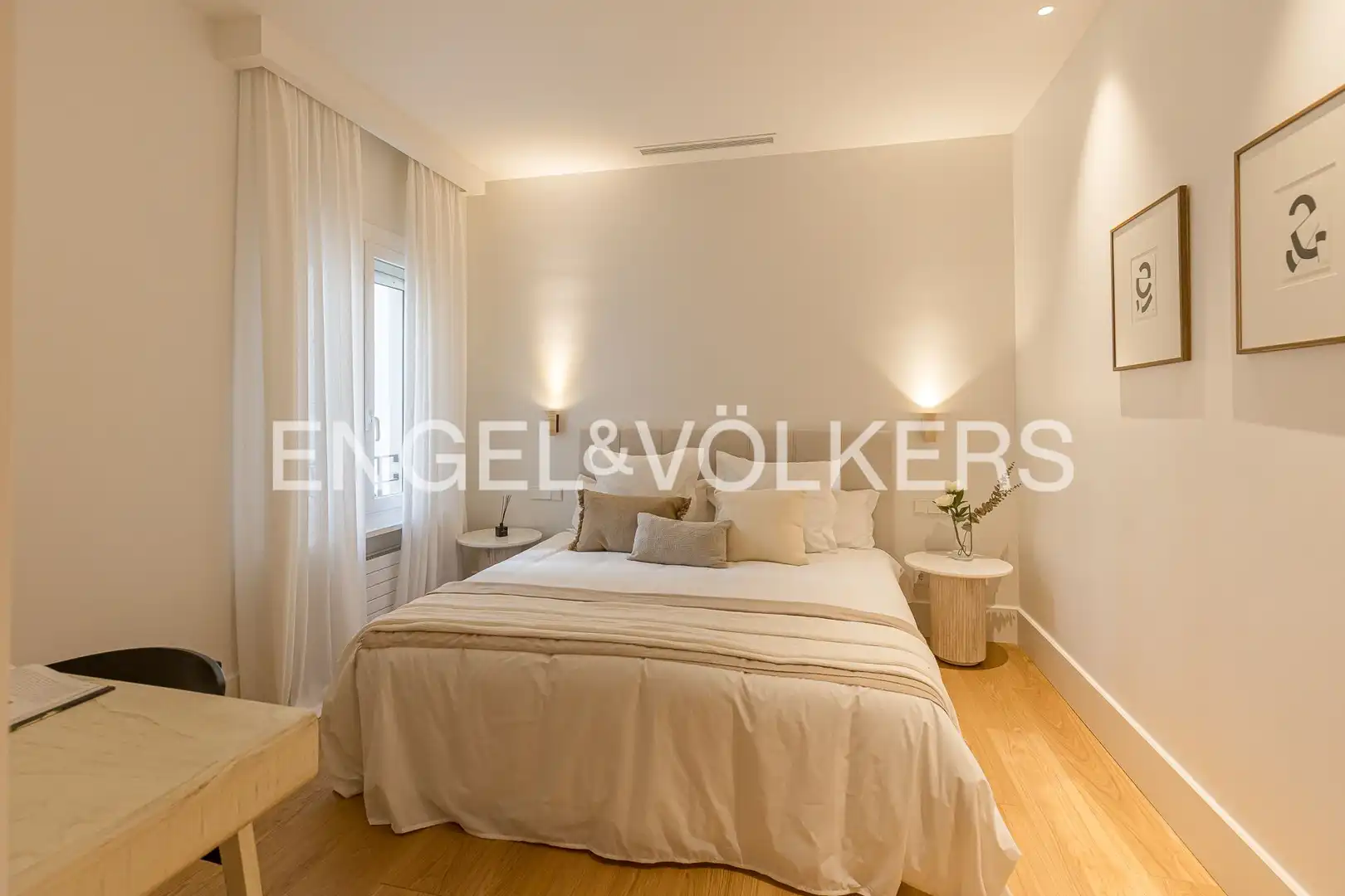 Schlafzimmer von Wohnung zum Verkauf in Madrid mit Klimaanlage, Heizung und Terrasse