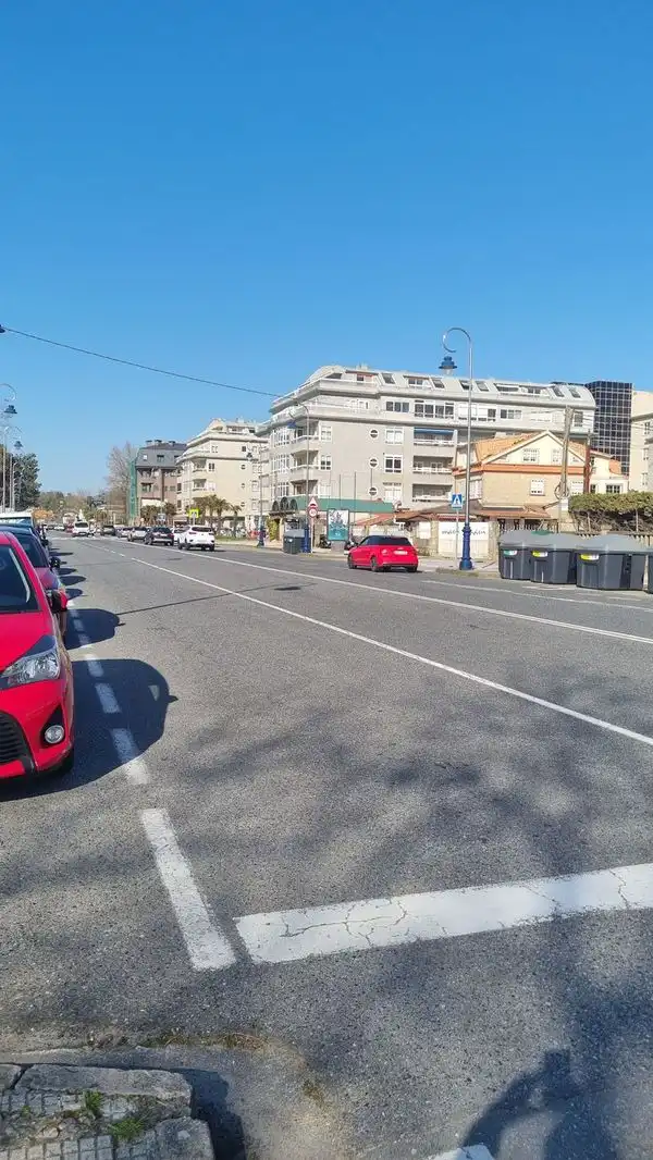 Vista exterior de Garatge en venda en Vigo 