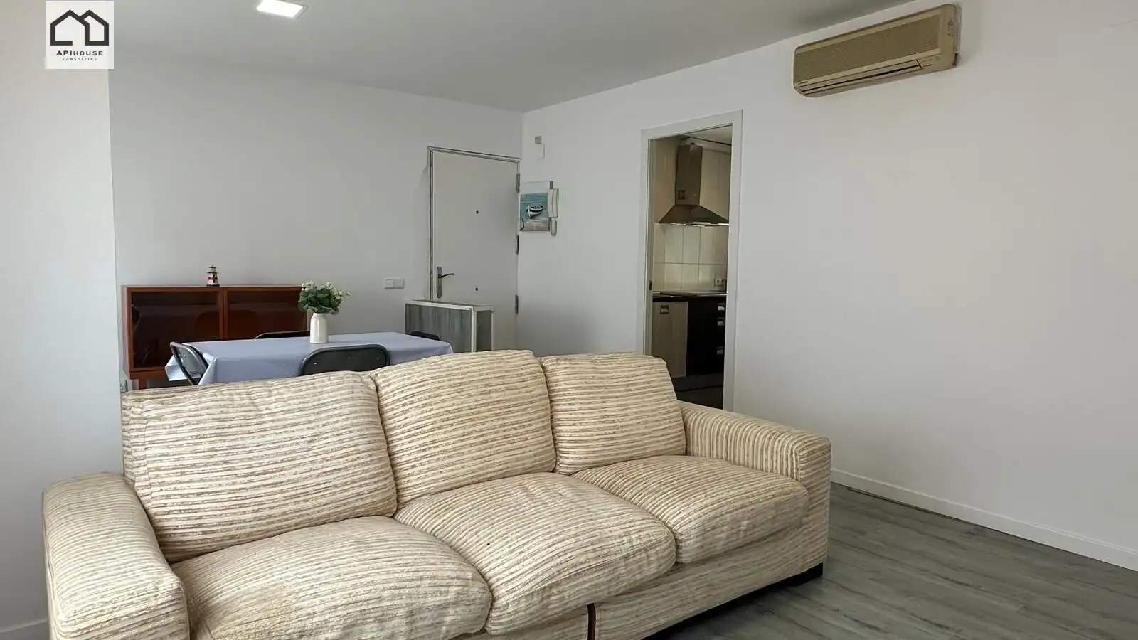 Wohnzimmer von Wohnung zur Miete in Santa Olalla mit Klimaanlage und Heizung