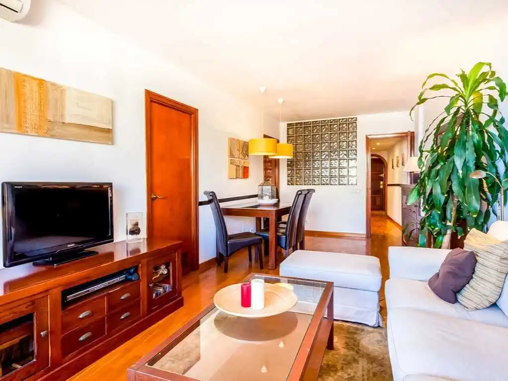 Sala de estar de Piso en venta en  Palma de Mallorca con Aire acondicionado, Terraza y Piscina