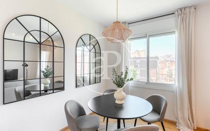 Dining room of Flat to rent in  Barcelona Capital  with Air Conditioner
