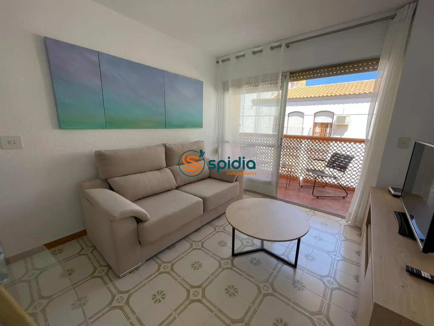 Sala de estar de Apartamento de alquiler en Águilas con Balcón