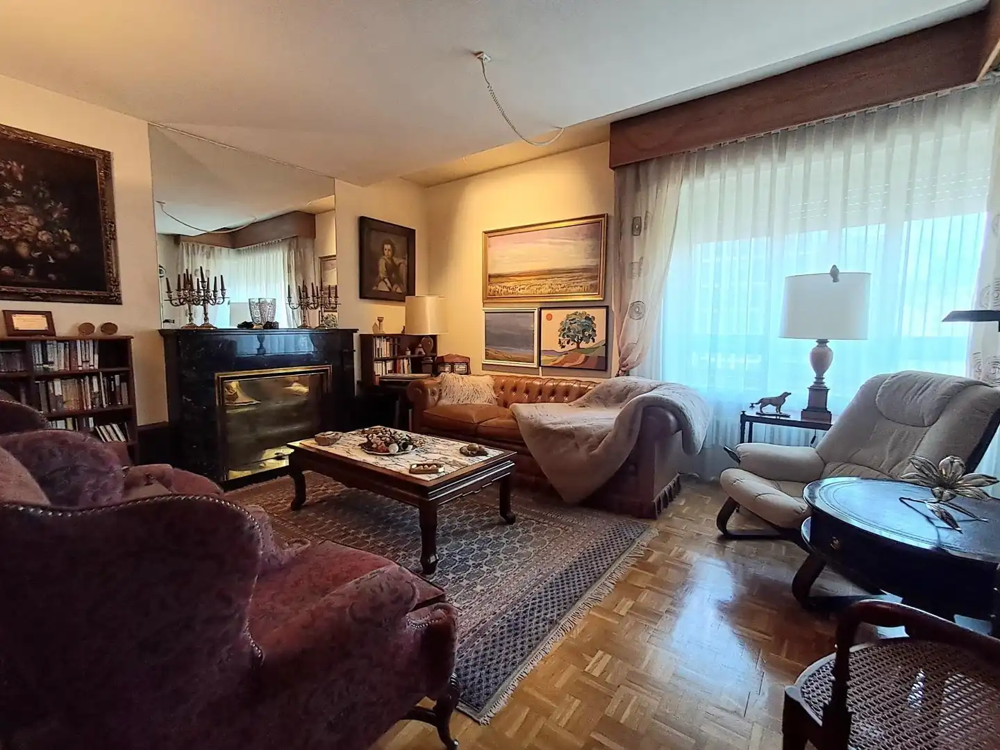 Sala de estar de Piso en venta en Madrid con Aire acondicionado, Calefacción y Terraza