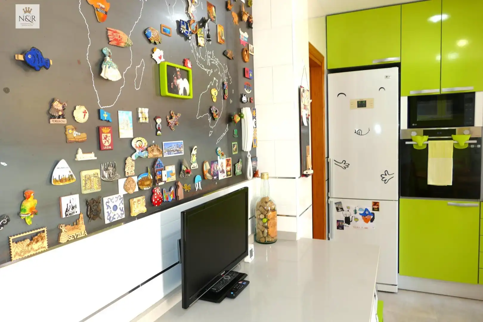 Kitchen of Flat for sale in Alaró  with Air Conditioner, Parquet flooring and Furnished