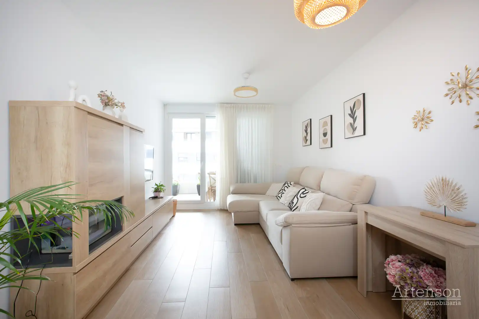 Sala de estar de Piso en venta en Berango con Calefacción, Terraza y Trastero