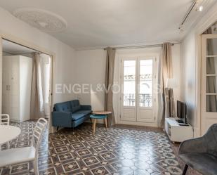 Sala d'estar de Apartament de lloguer en  Barcelona Capital amb Aire condicionat, Calefacció i Traster