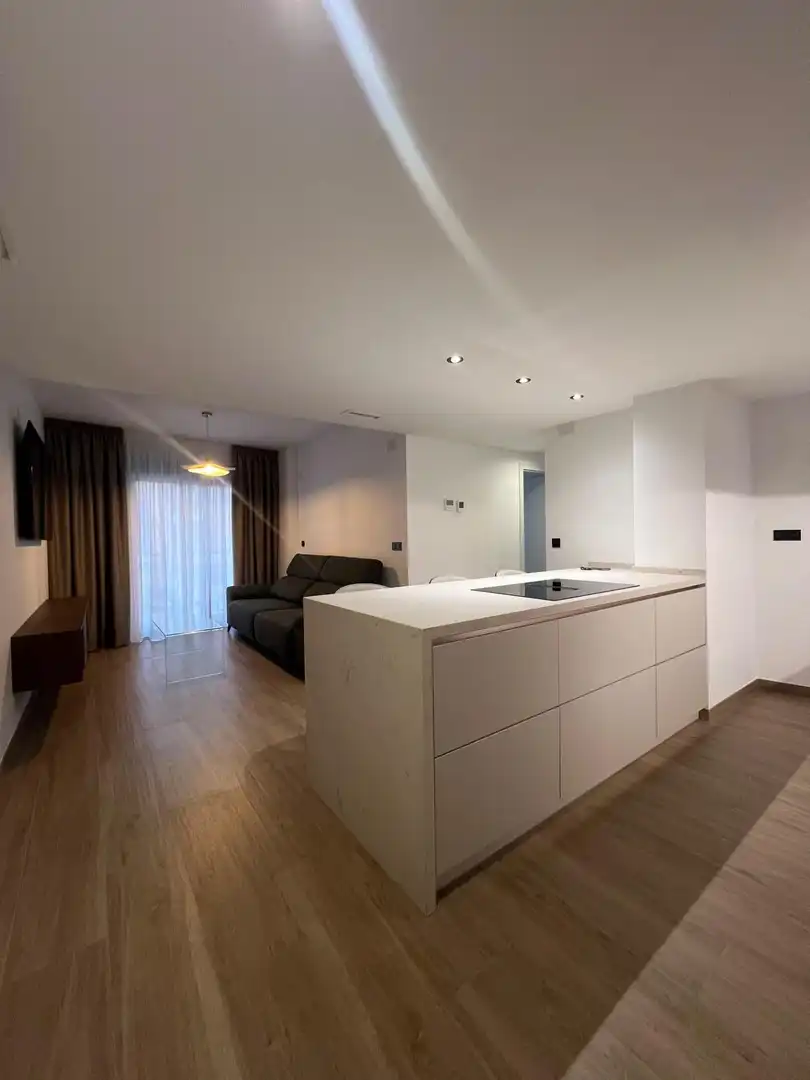 Sala de estar de Piso en venta en Murcia con Aire acondicionado, Terraza y Amueblado