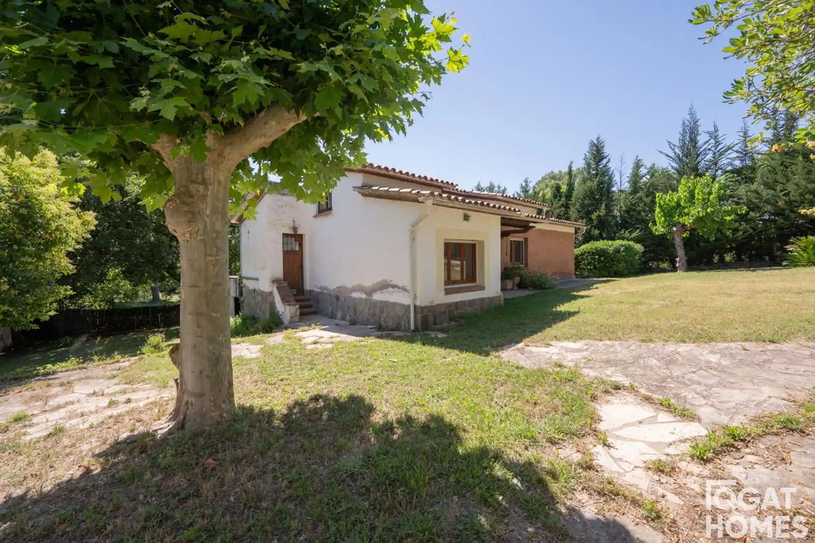 Exterior view of Houses for sale in Sant Cugat del Vallès  with Air Conditioner, Heating and Terrace