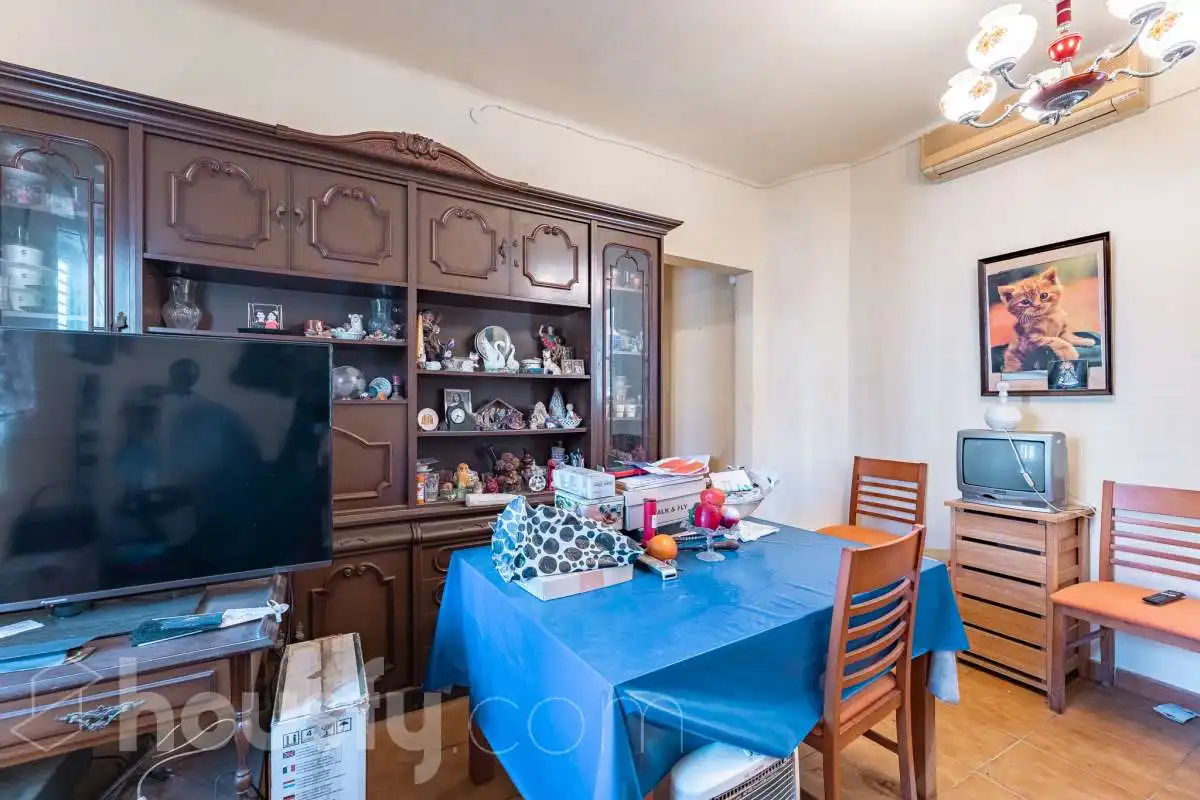 Sala de estar de Piso en venta en Barcelona con Amueblado