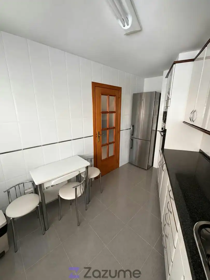 Cocina de Piso de alquiler en Terrassa con Calefacción, Terraza y Amueblado