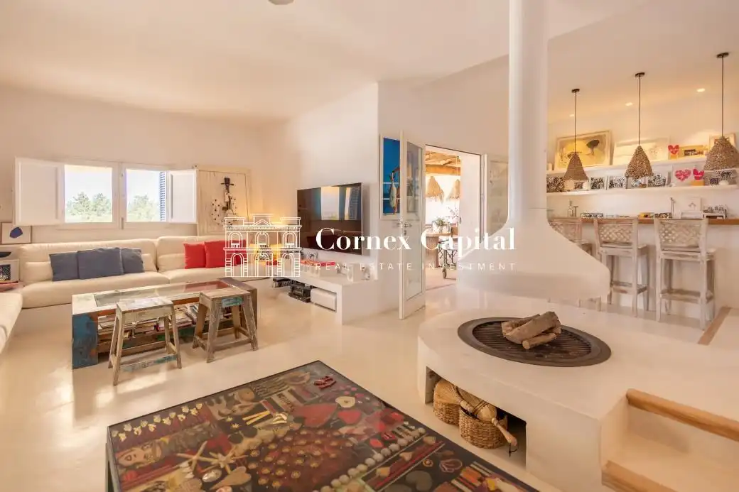 Living room of Houses for sale in Formentera  with Air Conditioner, Heating and Private garden