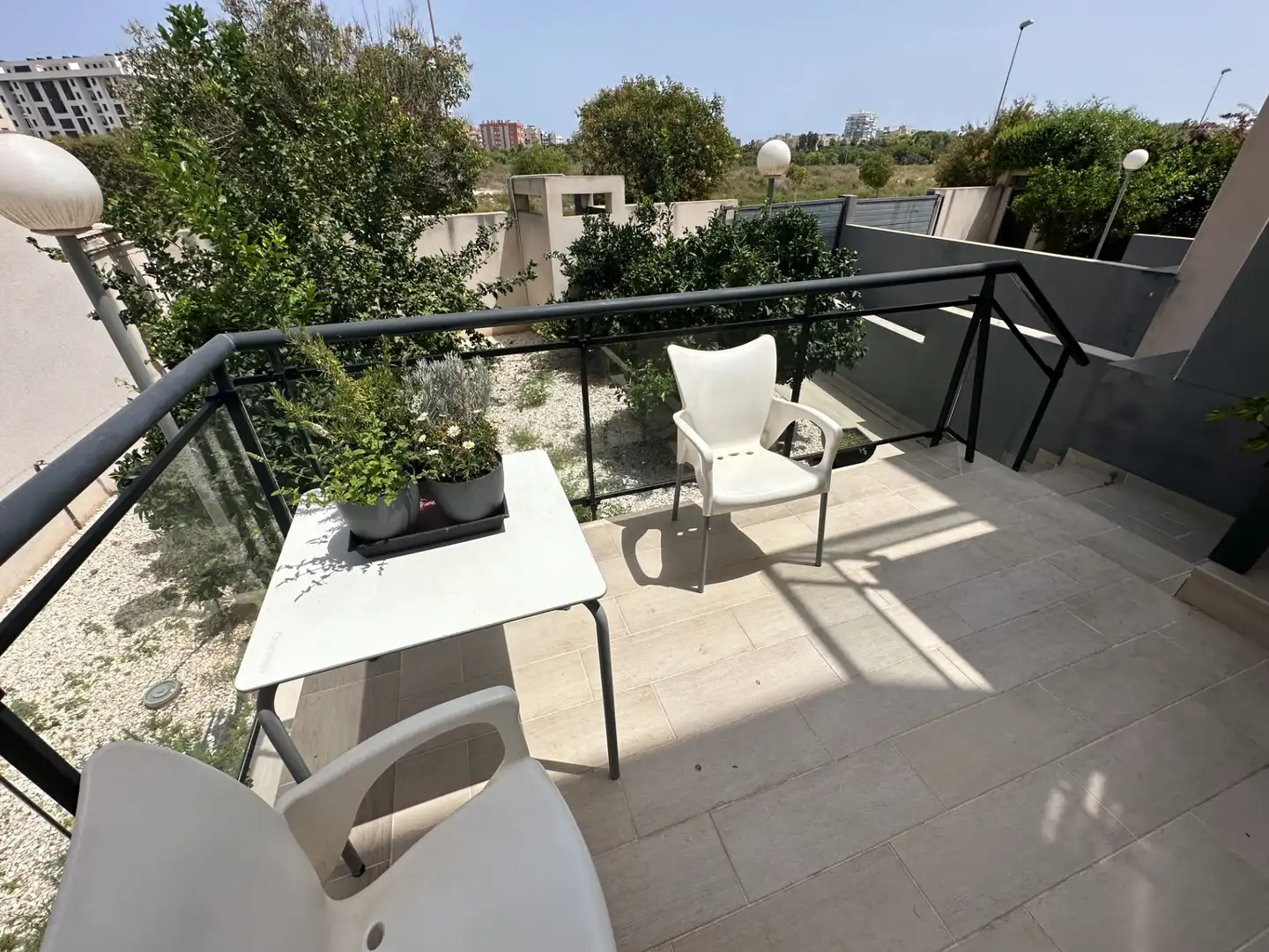 Terraza de Casa o chalet en venta en Alicante / Alacant con Aire acondicionado, Jardín privado y Terraza