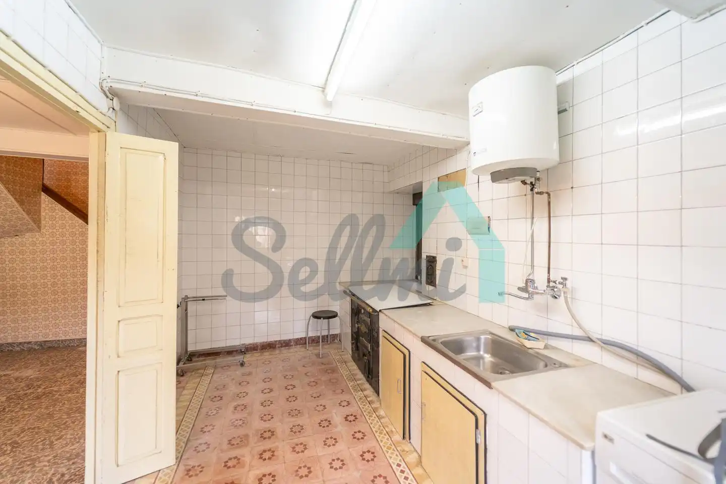 Cocina de Casa adosada en venta en Villaviciosa con Parquet