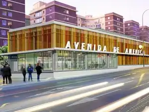 Exterior view of Apartments for rent in Madrid  with Air Conditioner, Heating and Private garden