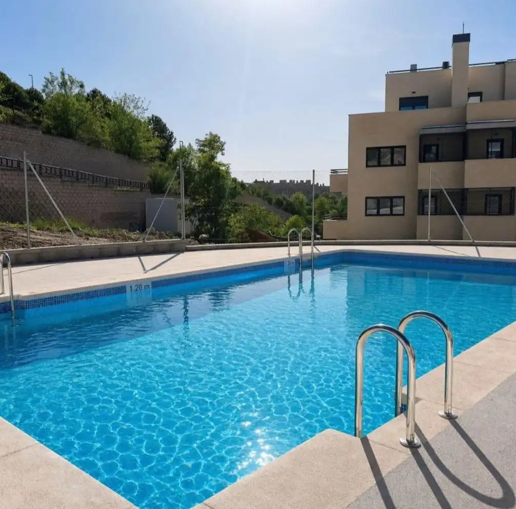 Swimming pool of Flat for sale in Arganda del Rey  with Air Conditioner, Heating and Terrace
