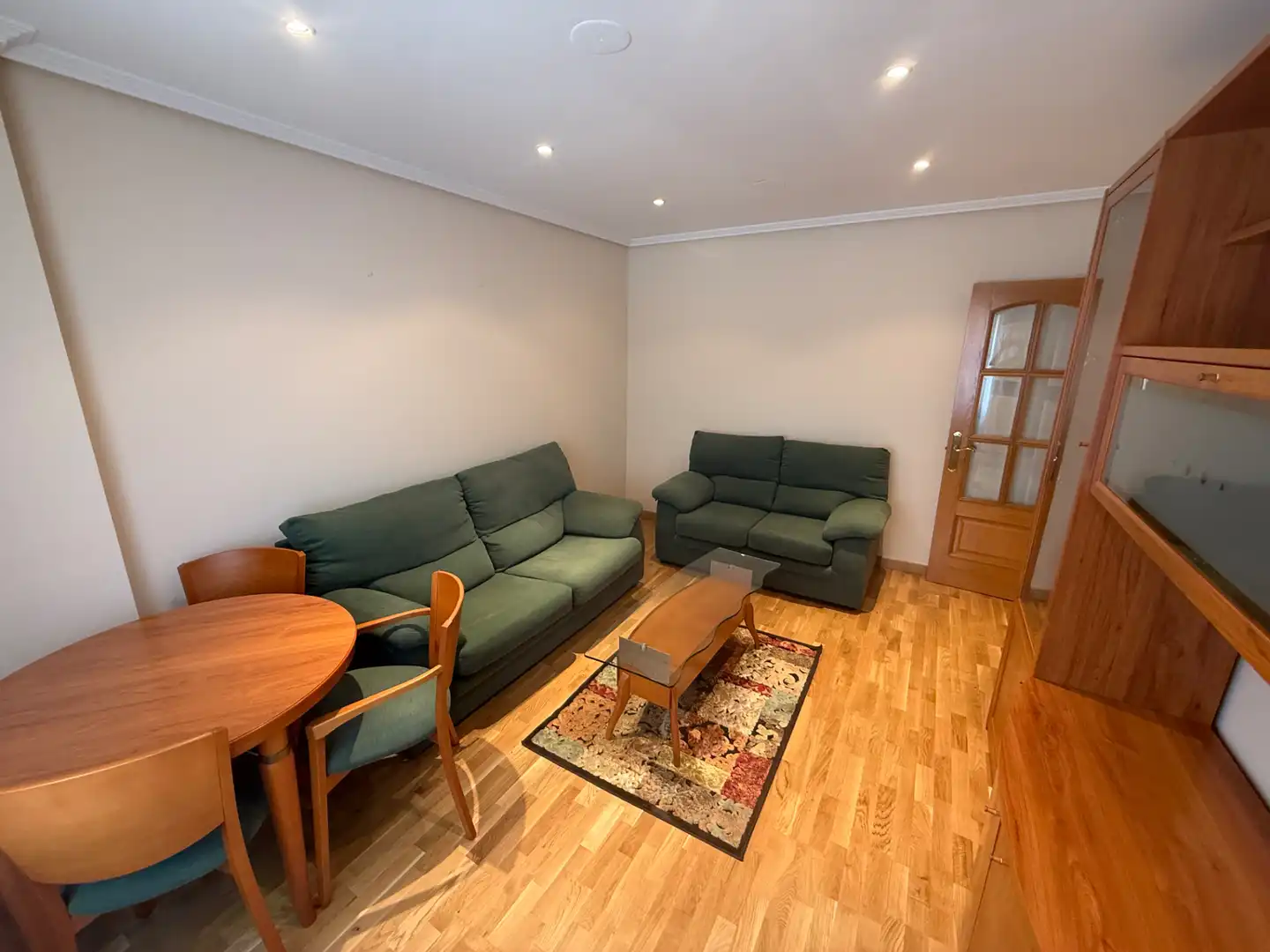 Living room of Apartments for rent in Ponferrada  with Heating, Furnished and Washing machine