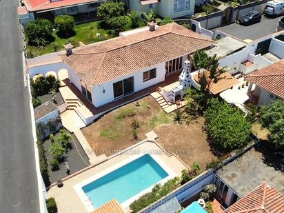 Exterior view of House or chalet for sale in La Orotava  with Heating, Private garden and Parquet flooring