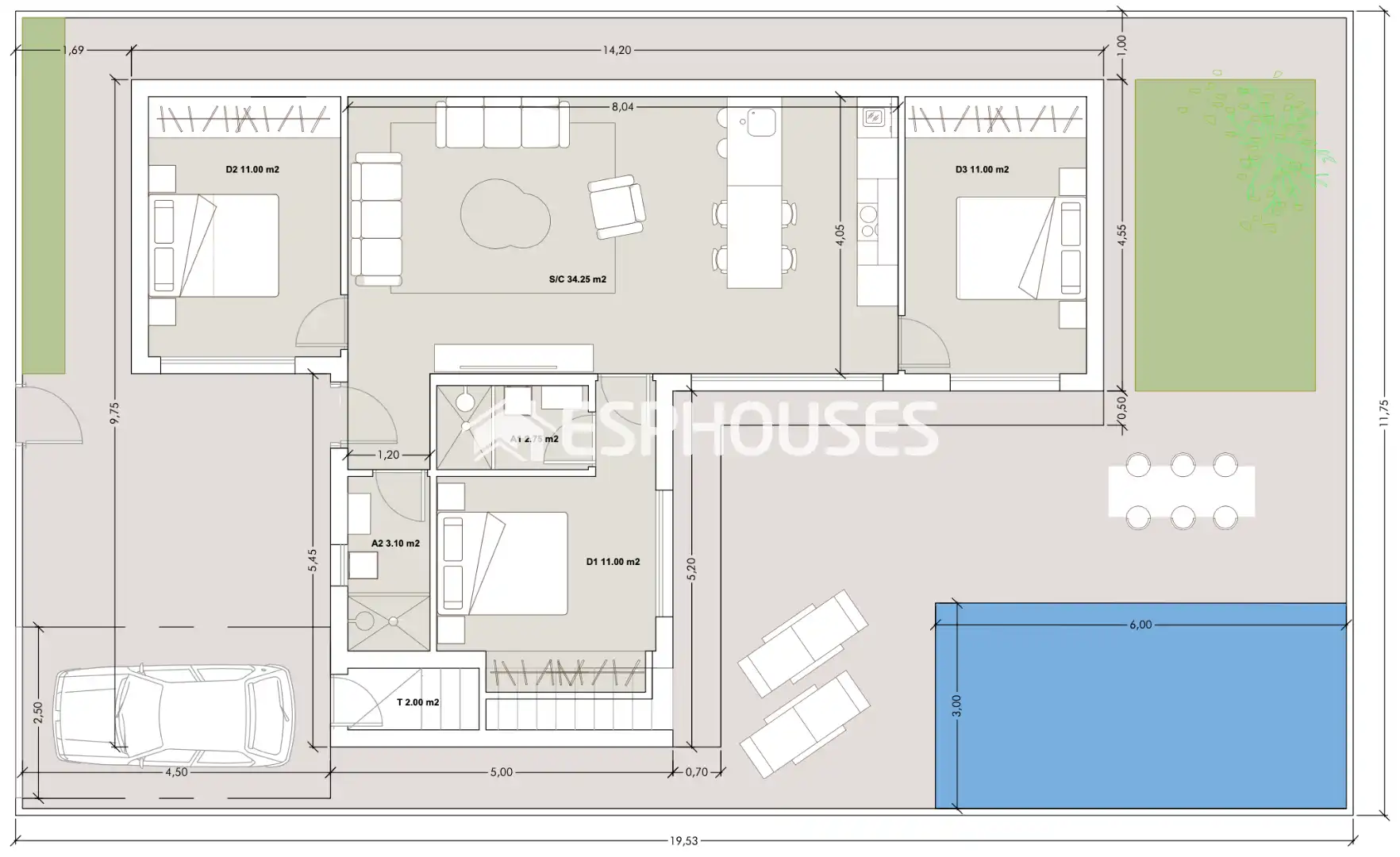 Detached house with terrace for sale in Roldán, imagen 40