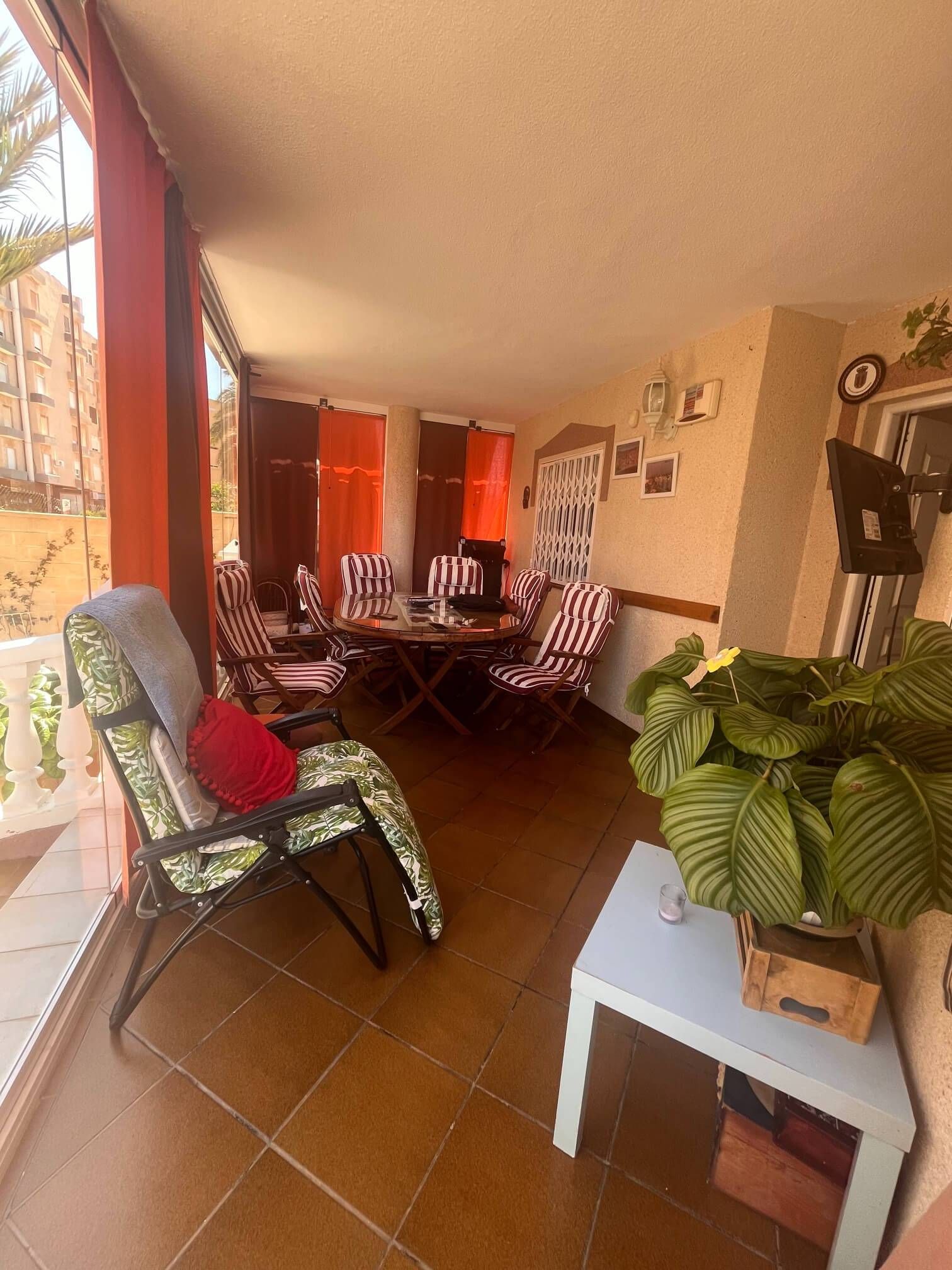 Terrace of House or chalet for sale in Cartagena  with Air Conditioner, Heating and Private garden
