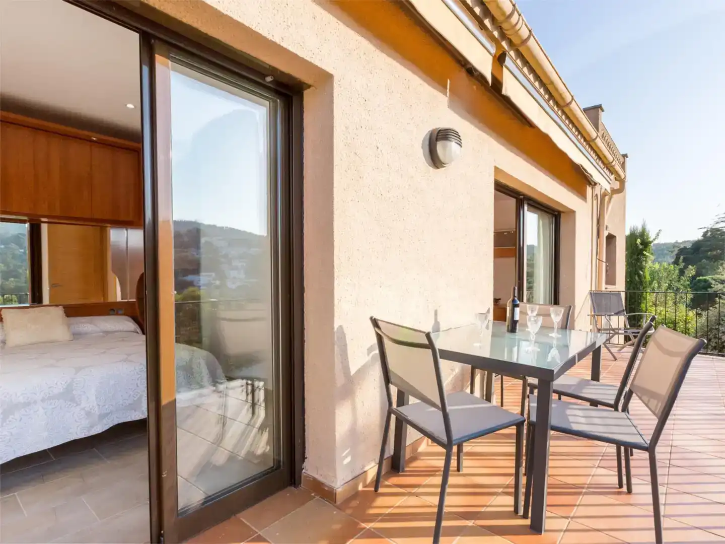 Terraza de Casa o chalet en venta en Lloret de Mar con Jardín privado, Piscina y Amueblado