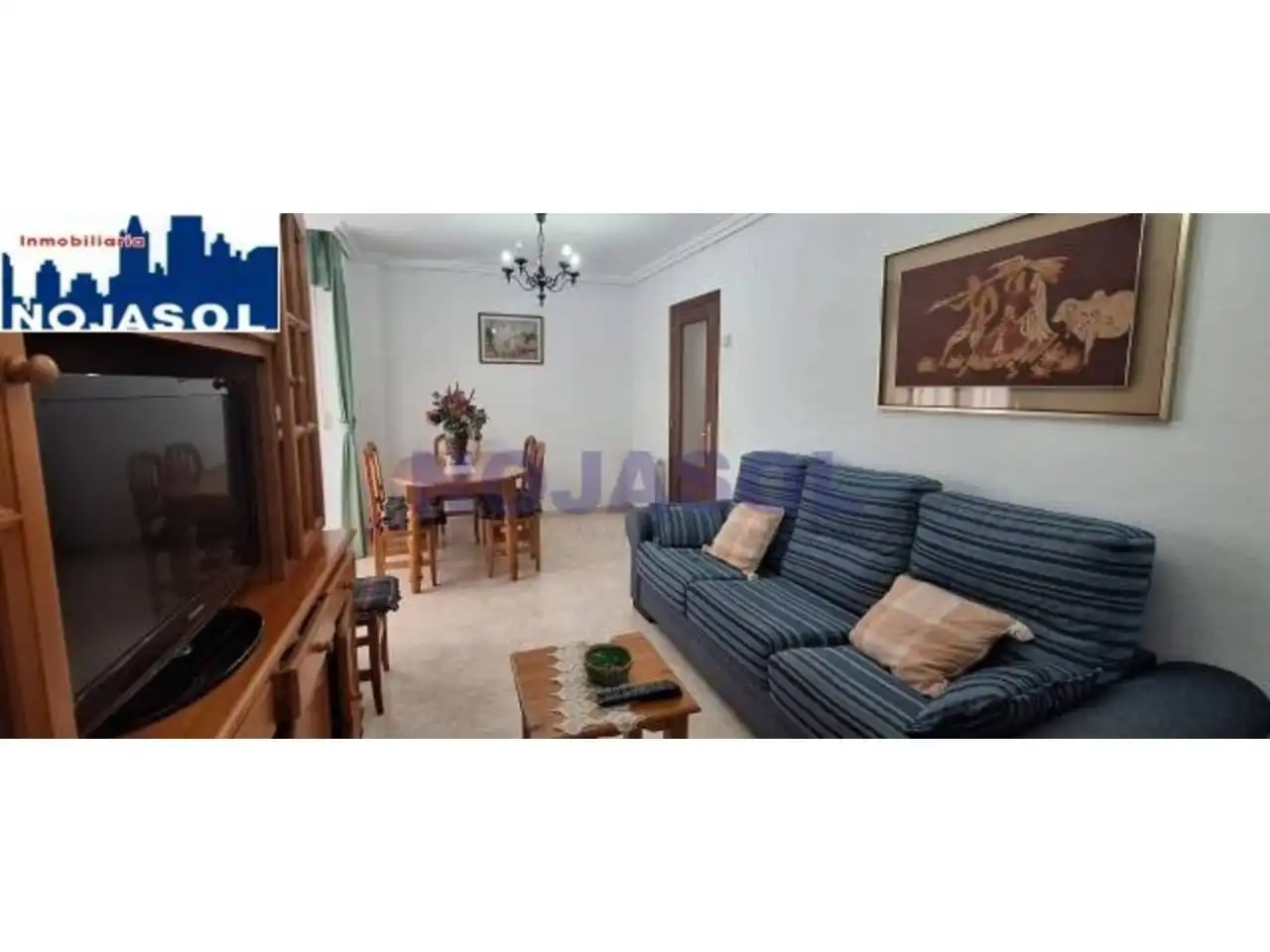 Sala de estar de Apartamento de alquiler en Noja con Calefacción, Trastero y Amueblado