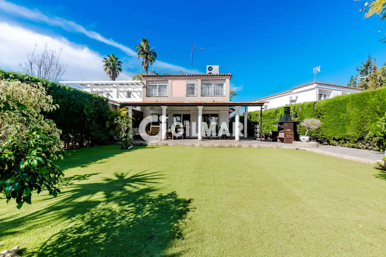 Jardín de Casa adosada en venta en Gelves, Sevilla