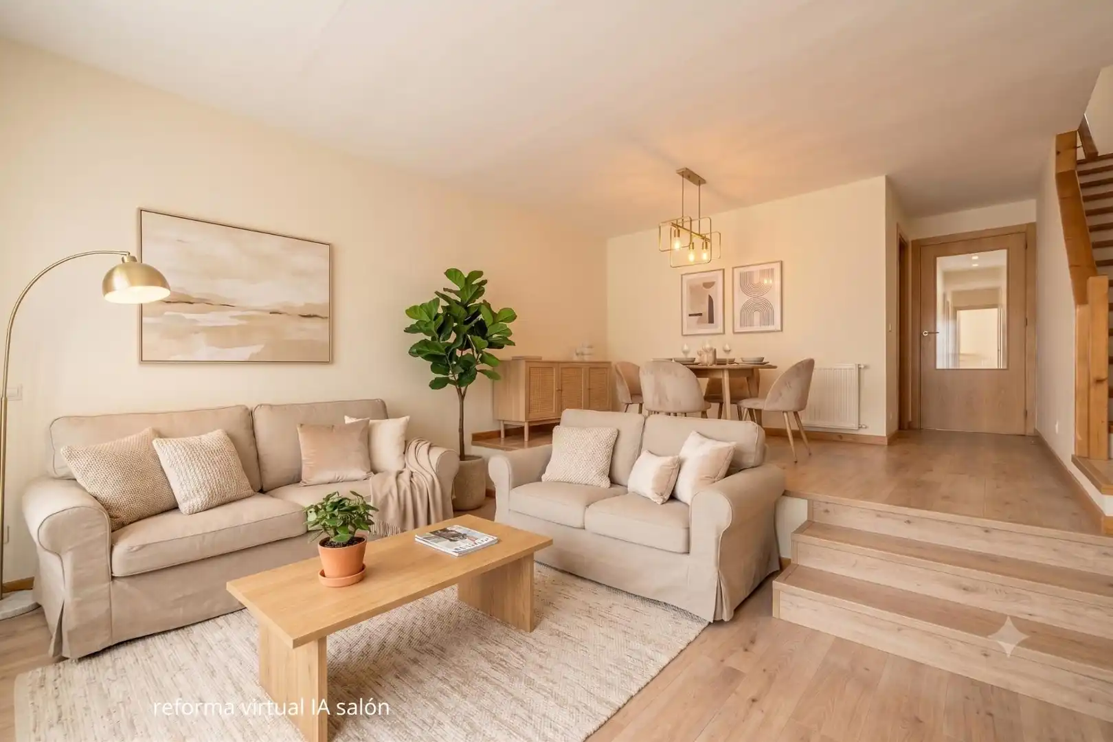 Living room of Detached homes for sale in Pozuelo de Alarcón  with Air Conditioner, Heating and Private garden