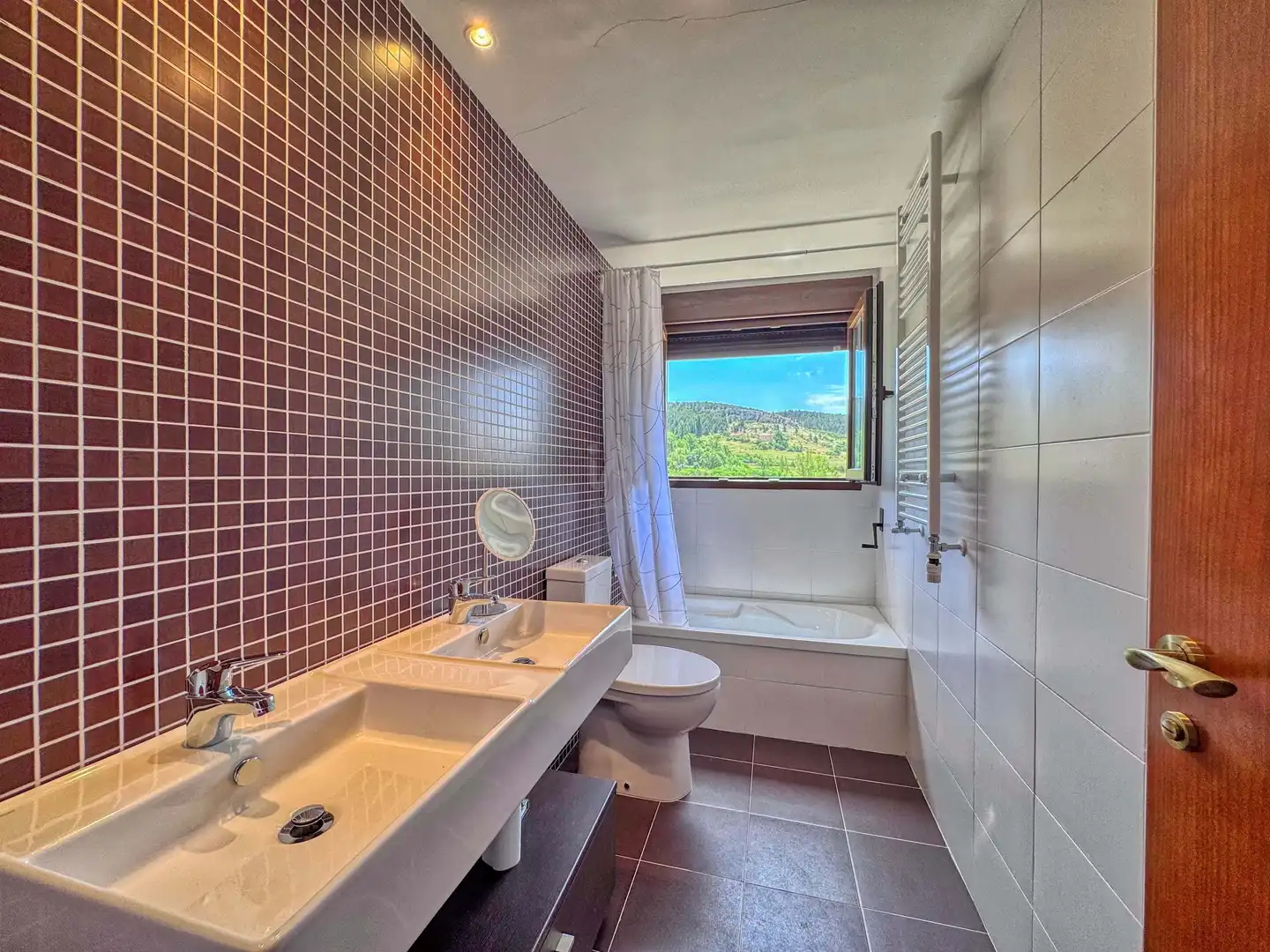 Bathroom of Detached homes for sale in Alcalá de la Selva  with Heating and Terrace
