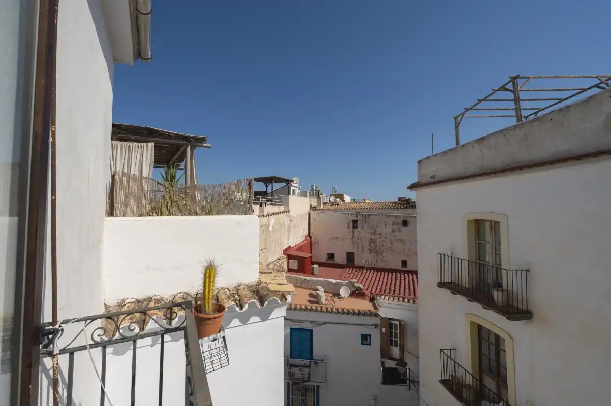Exterior view of Flat for sale in Eivissa  with Air Conditioner, Heating and Terrace