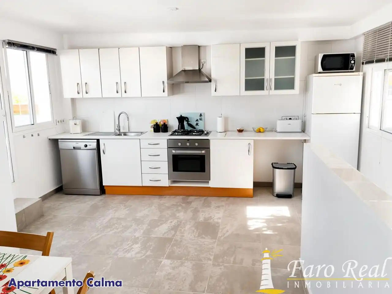Cocina de Casa o chalet en venta en Chipiona con Aire acondicionado, Calefacción y Jardín privado