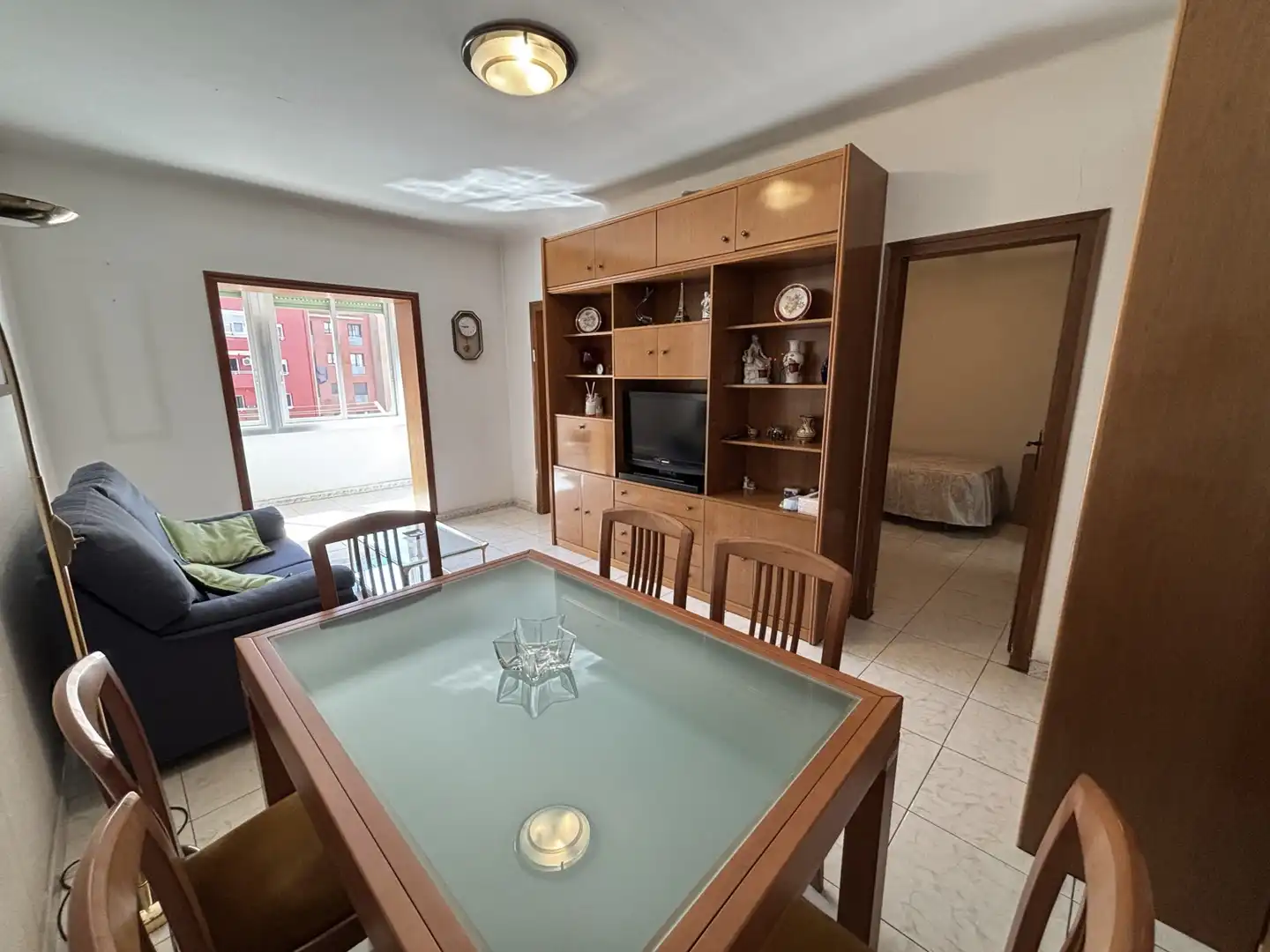 Sala de estar de Piso en venta en Barcelona con Balcón