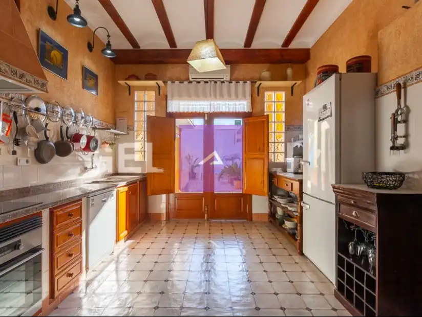 Cocina de Casa o chalet en venta en Alzira con Aire acondicionado, Terraza y Trastero