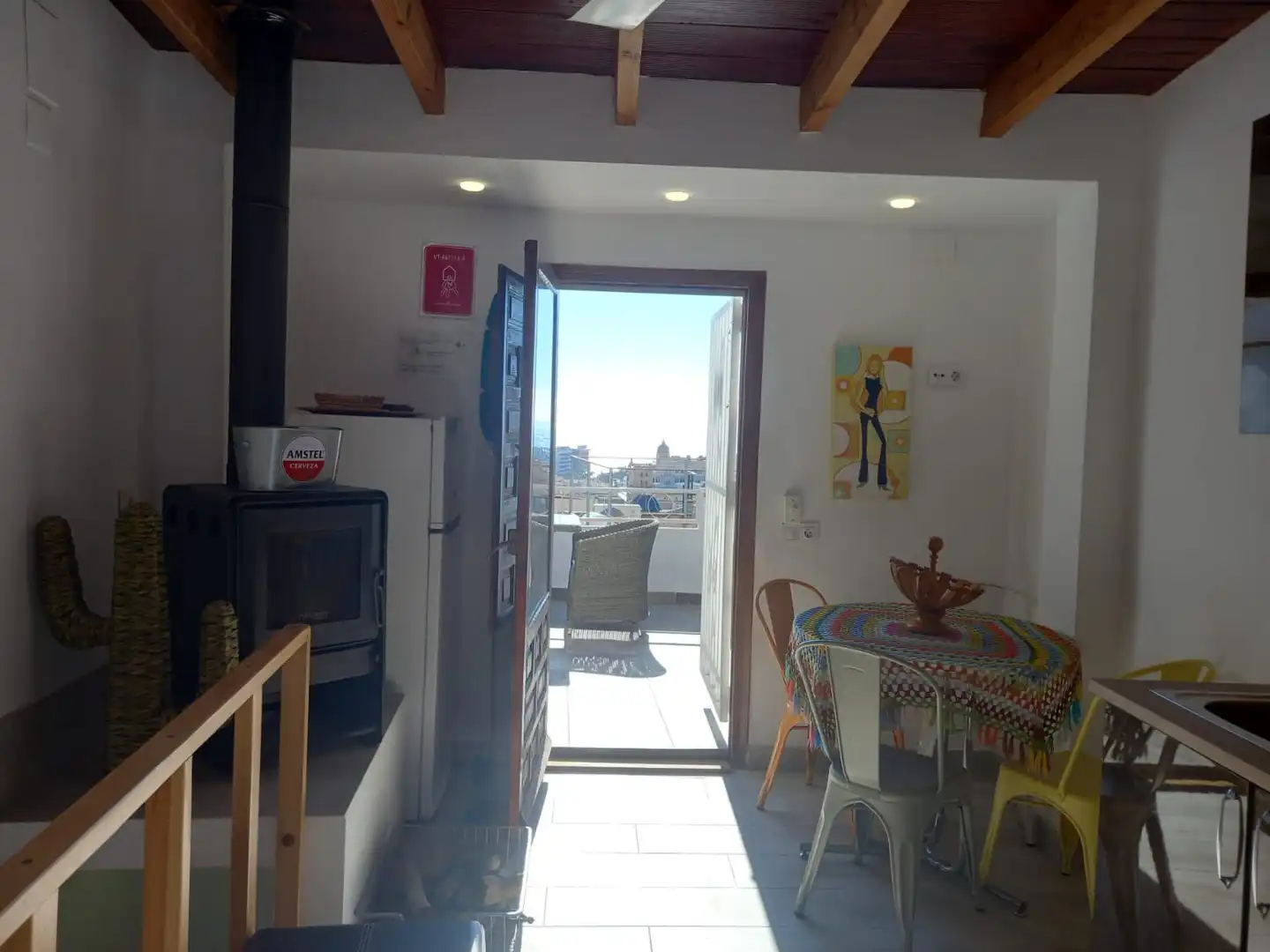 Cuina de Casa adosada en venda en Alicante / Alacant amb Aire condicionat, Calefacció i Terrassa