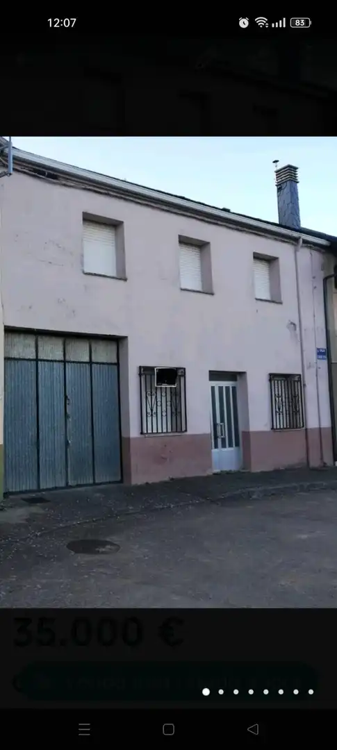 Vista exterior de Casa o chalet en venta en Villagatón