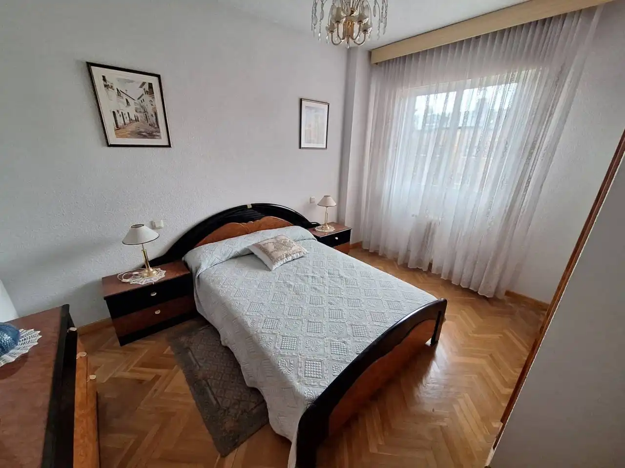Dormitori de Casa adosada en venda en Fuenlabrada amb Calefacció i Jardí privat