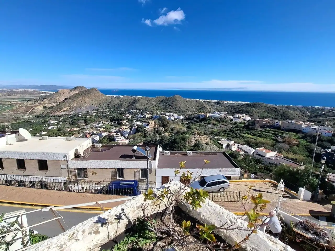Vista exterior de Apartamento en venta en Mojácar con Terraza