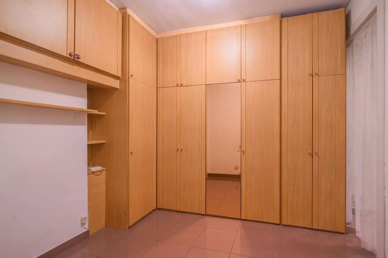 Bedroom of Flat for sale in Barcelona  with Heating, Parquet flooring and Balcony