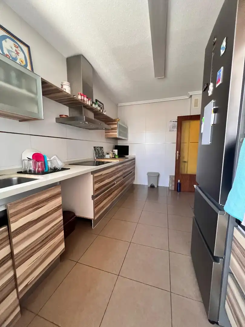 Kitchen of Flat for sale in Murcia  with Air Conditioner, Furnished and Balcony