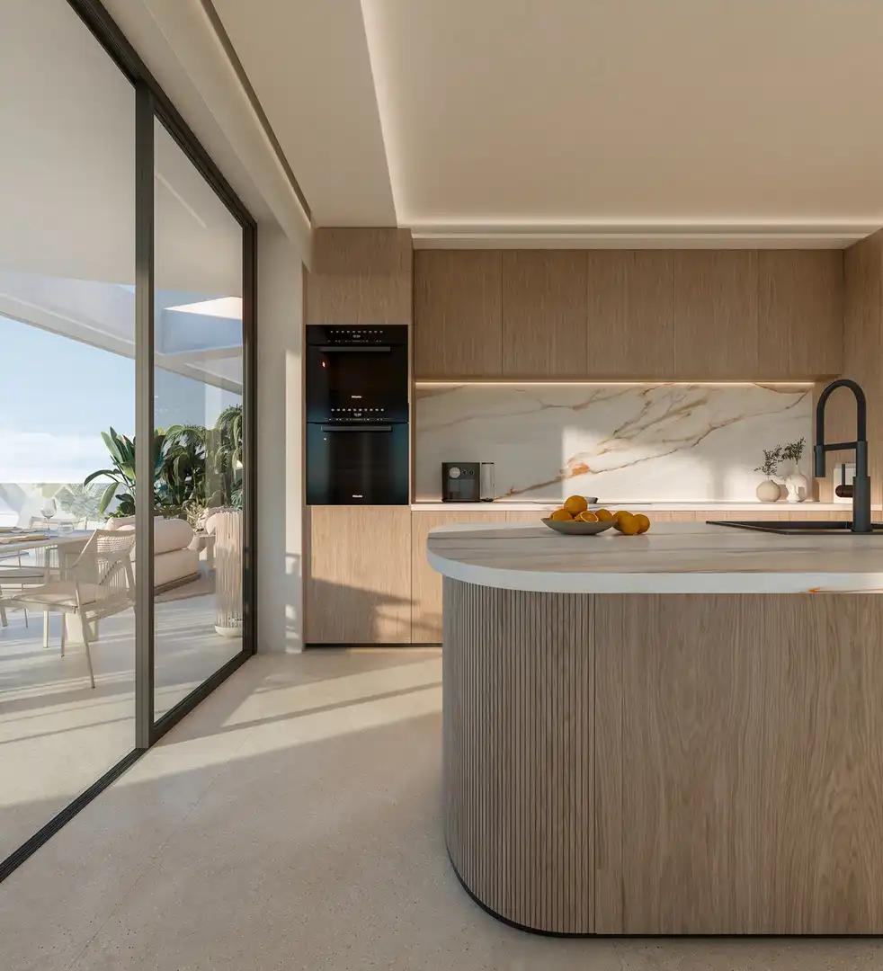 Cocina de Planta baja en venta en Estepona con Jardín privado, Terraza y Trastero