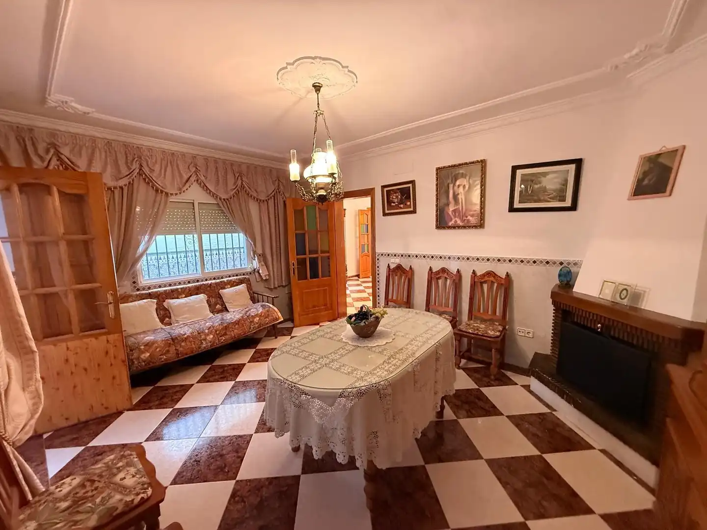Sala de estar de Casa o chalet en venta en Casariche con Terraza