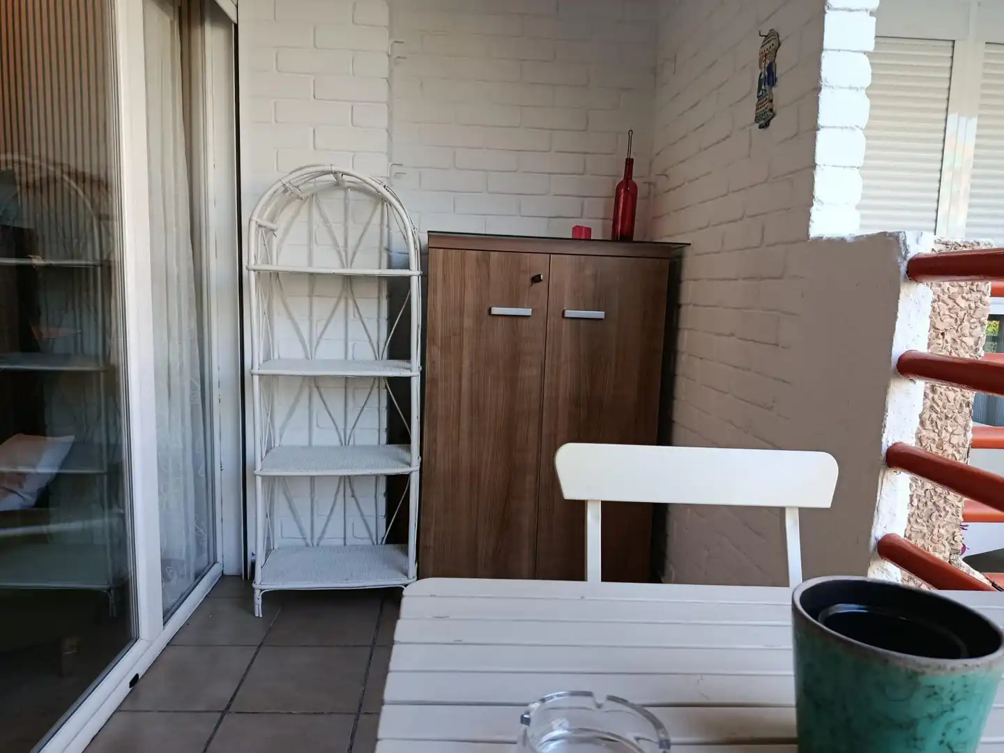 Balcony of Flat for rent in Granada  with Air Conditioner, Heating and Private garden