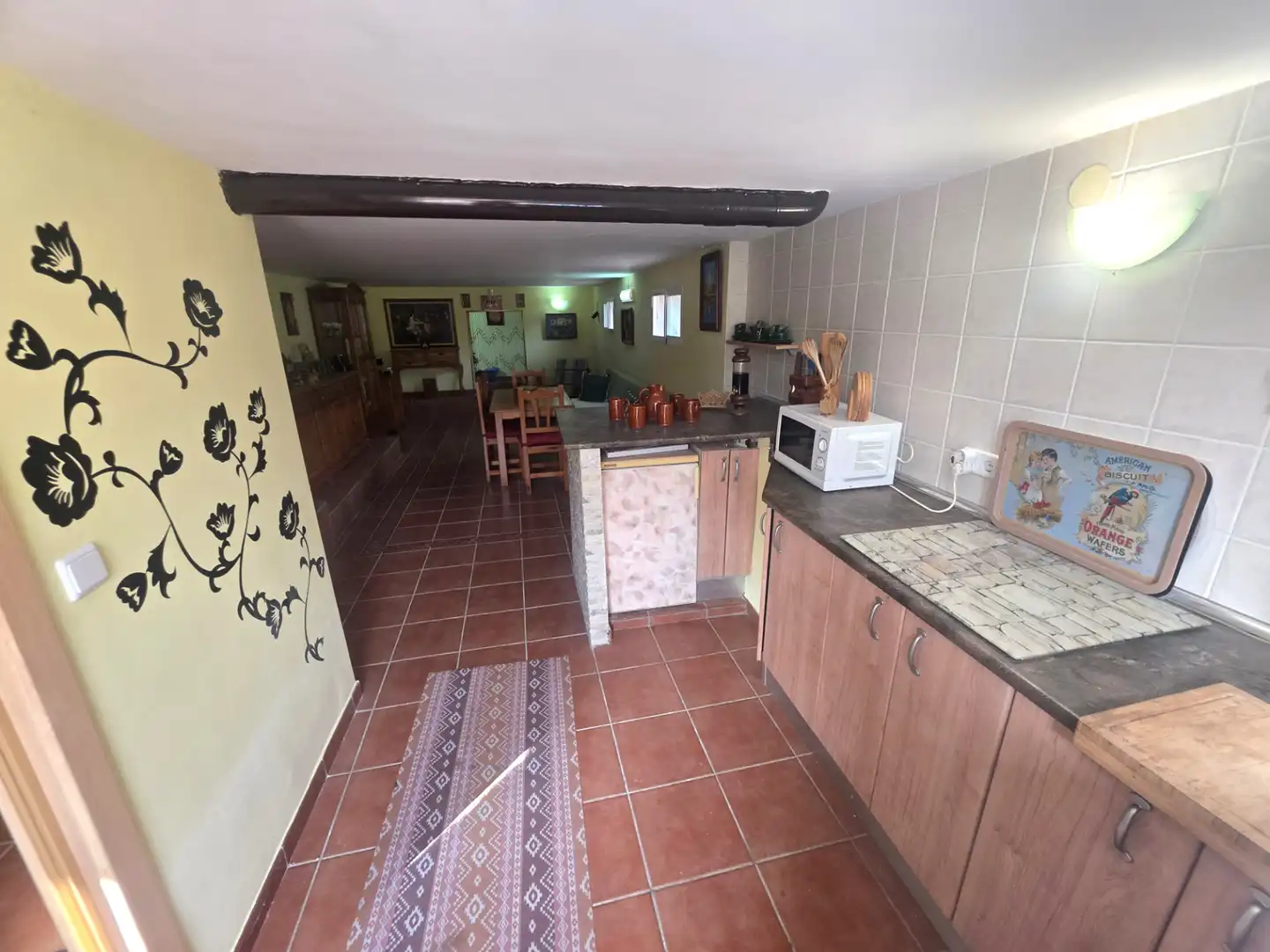 Cocina de Casa o chalet en venta en Galápagos con Calefacción, Jardín privado y Terraza