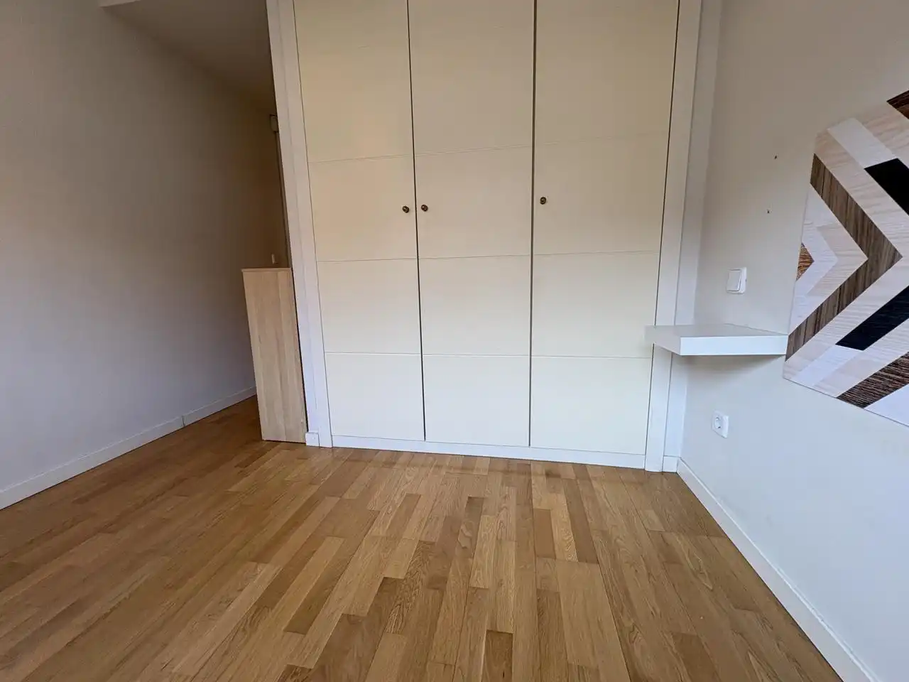 Schlafzimmer von Wohnung zur Miete in Madrid mit Klimaanlage, Heizung und Parkett